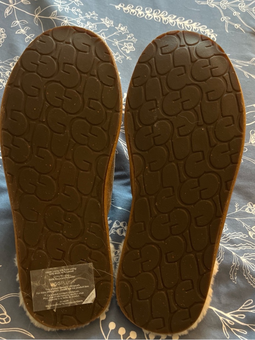 NWOT Chesnut Ugg Slippers (Womens size 10) - Picture 5 of 6